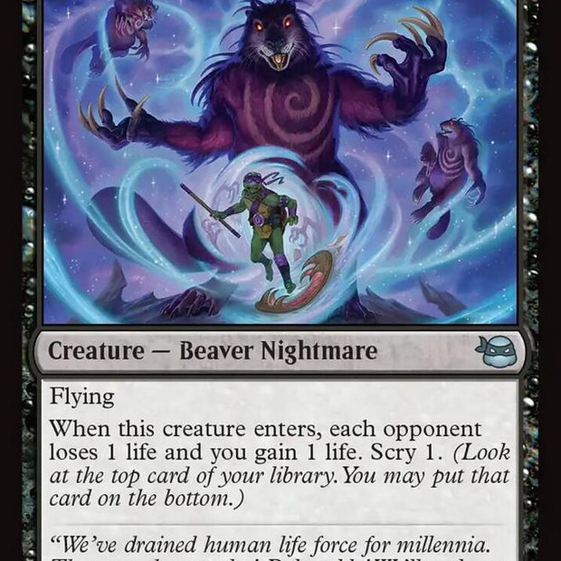 Dream Beavers 62/190 (Teenage Mutant Ninja Turtles)  - Foil