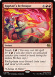 Raphael's Technique 105/190 (Teenage Mutant Ninja Turtles)  - Foil