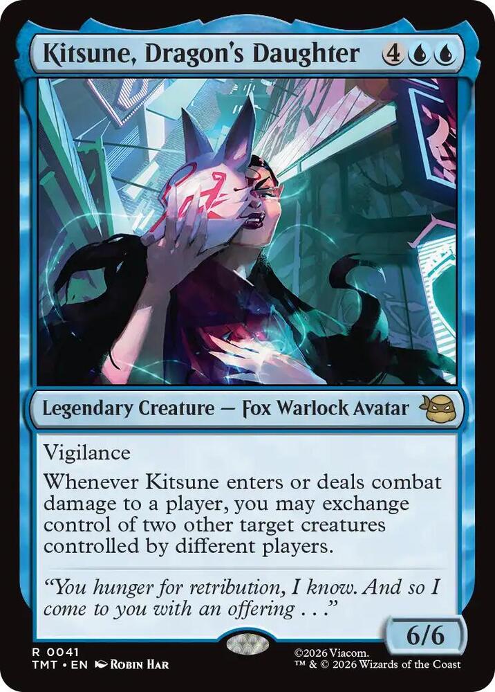 Kitsune, Dragon's Daughter 41/190 (Teenage Mutant Ninja Turtles) 