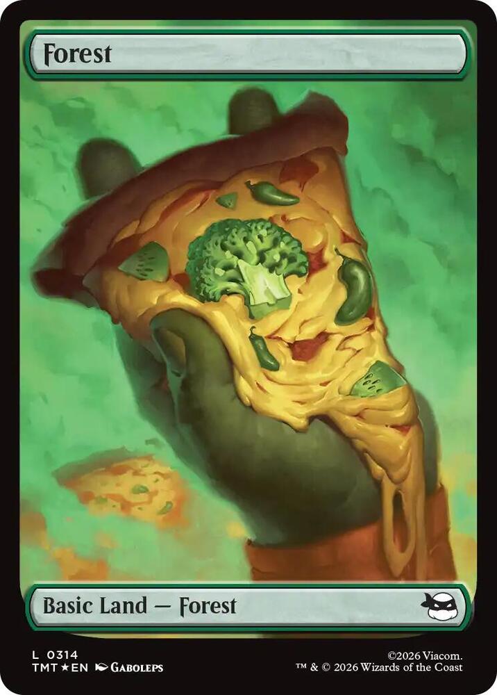 Forest  314/190 (Teenage Mutant Ninja Turtles)  - Surge Foil
