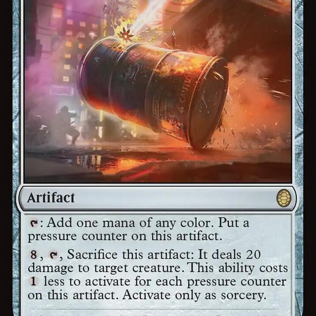 Exploding Barrel 39/0 (Commander: Teenage Mutant Ninja Turtles) 