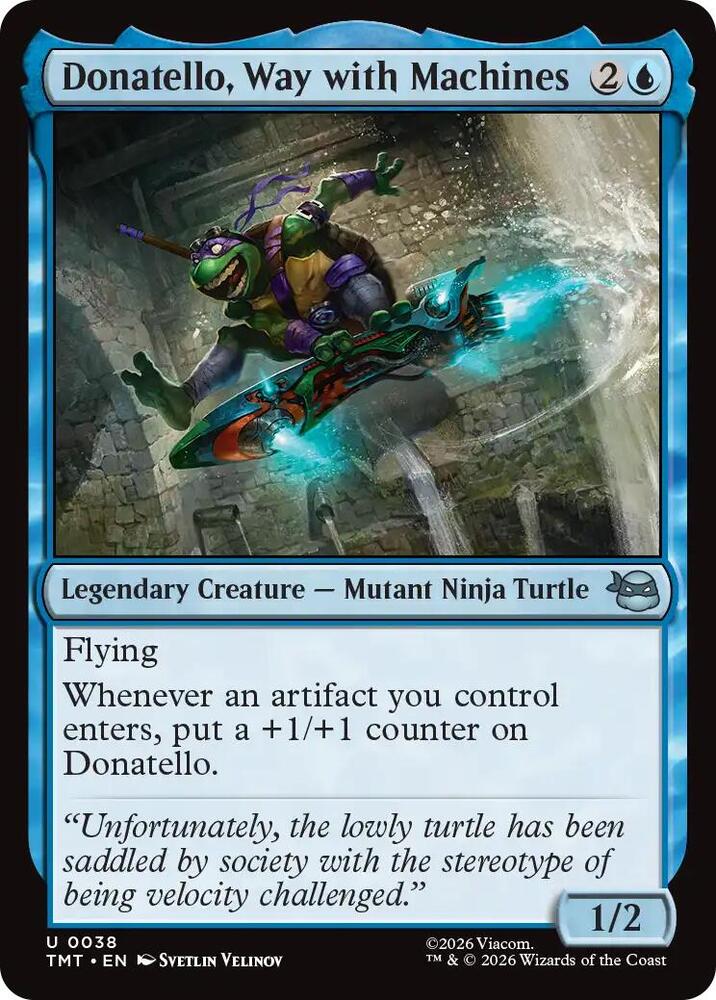 Donatello, Way with Machines 38 (Teenage Mutant Ninja Turtles) 