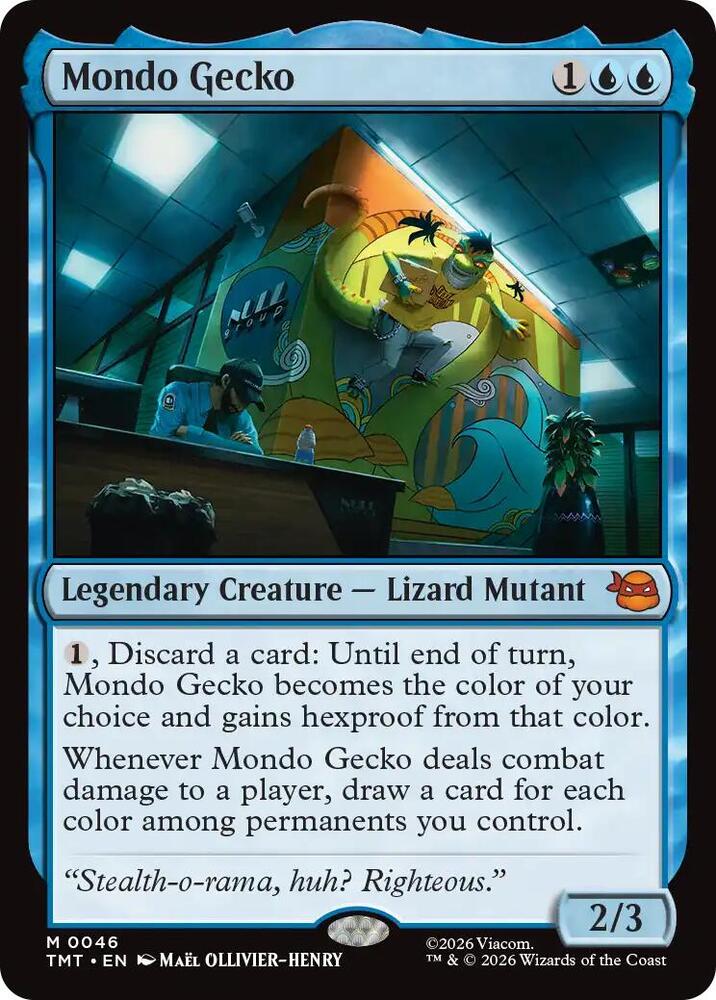 Mondo Gecko 46/190 (Teenage Mutant Ninja Turtles) 