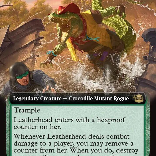 Leatherhead, Swamp Stalker 272 (Teenage Mutant Ninja Turtles)  - Extended Art