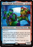Don and Raph, Hard Science 144/190 (Teenage Mutant Ninja Turtles)  - Foil