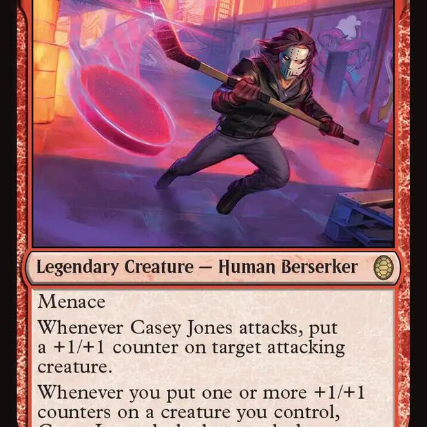 Casey Jones Back Alley Brute 22 (Commander: Teenage Mutant Ninja Turtles) 