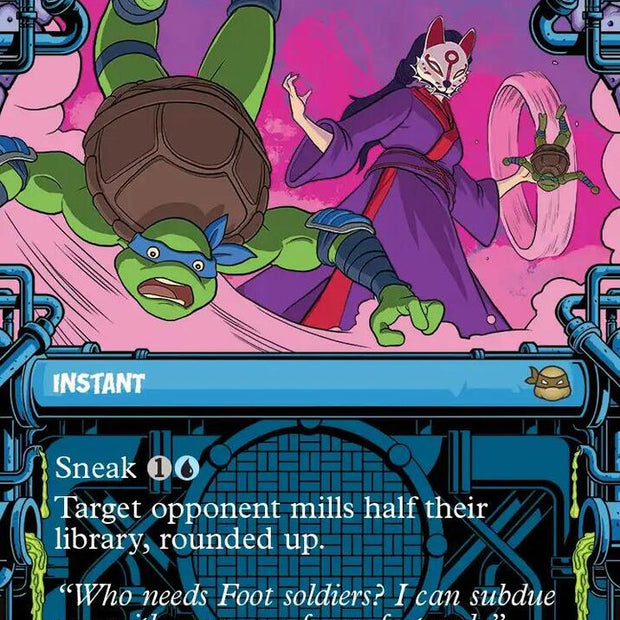 Kitsune's Technique 229/190 (Teenage Mutant Ninja Turtles)  - Showcase Foil