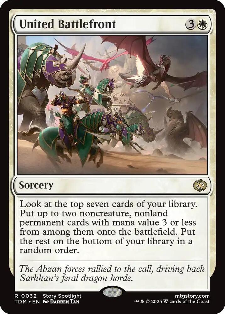 United Battlefront 32/291 (Tarkir: Dragonstorm) 