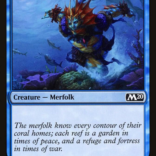 Coral Merfolk 315/280 (Core Set 2020) 