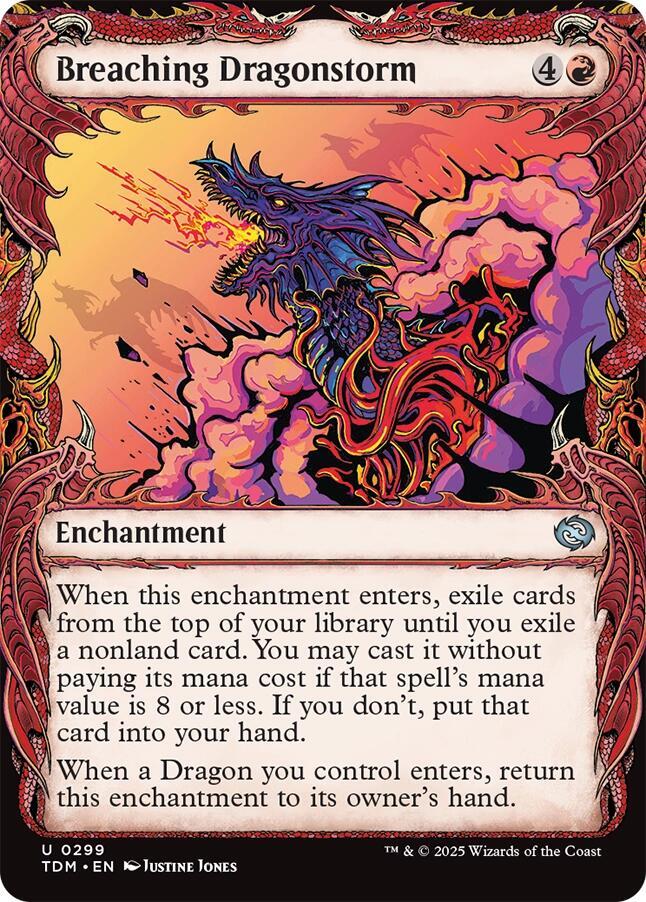 Breaching Dragonstorm 299/291 (Tarkir: Dragonstorm)  - Showcase