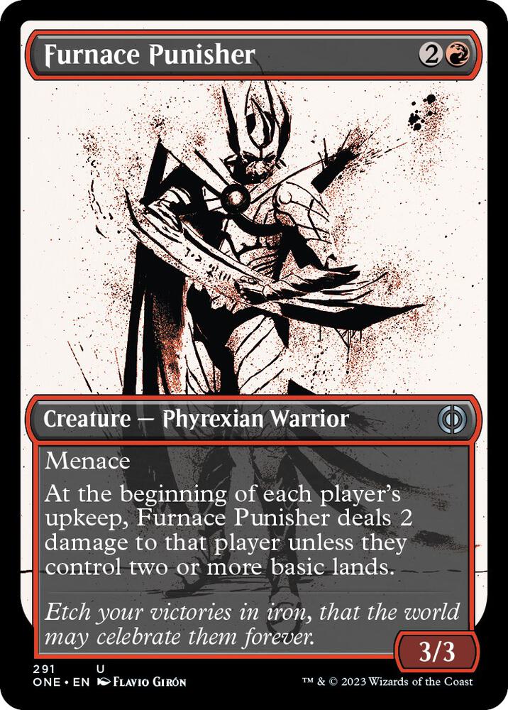 Furnace Punisher 291/271 (Phyrexia: All Will Be One)  - Showcase