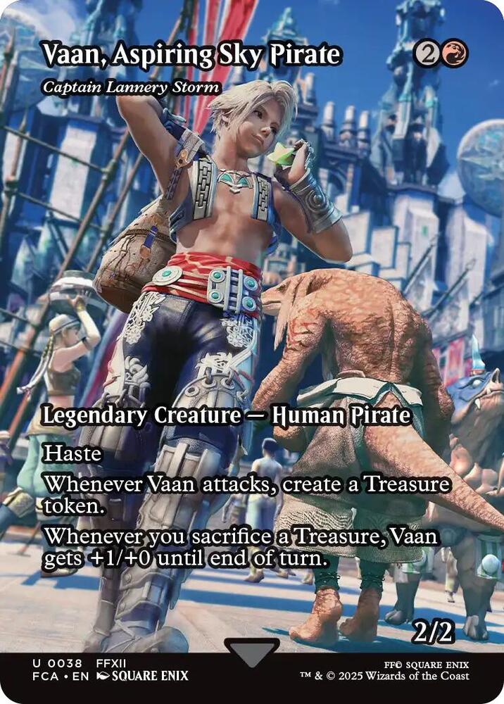 Vaan, Aspiring Sky Pirate - Captain Lannery Storm 38/64 (FINAL FANTASY: Through the Ages)  - Showcase