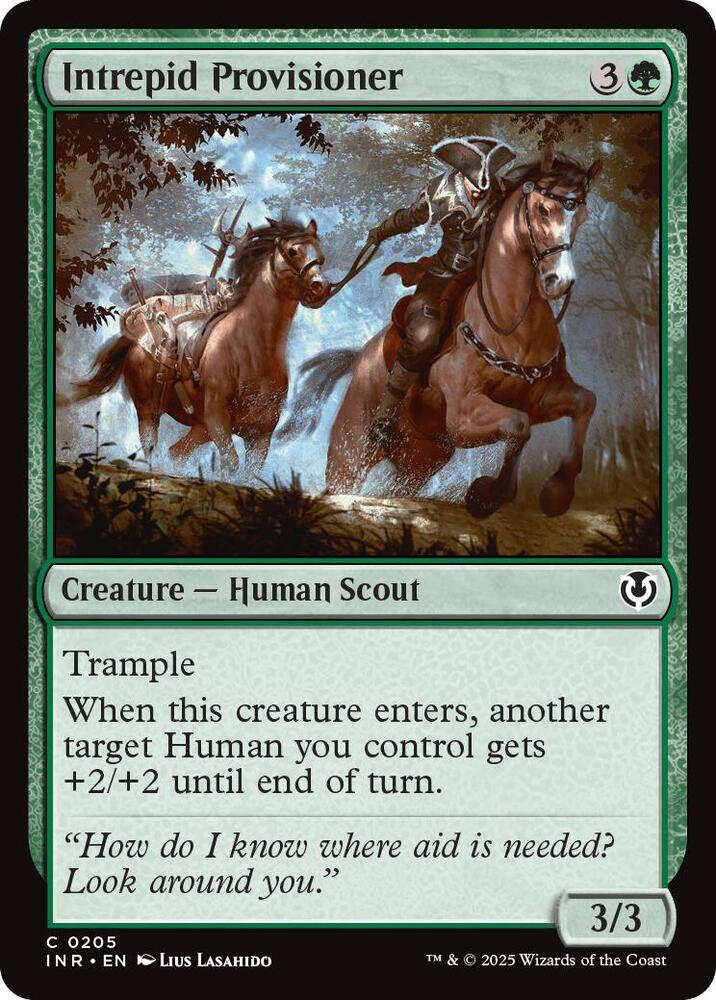 Intrepid Provisioner 205/287 (Innistrad Remastered) 