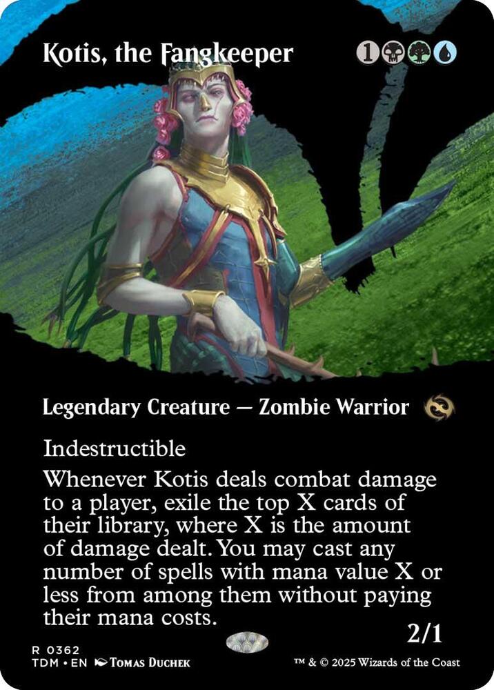 Kotis, the Fangkeeper 362 (Tarkir: Dragonstorm)  - Borderless