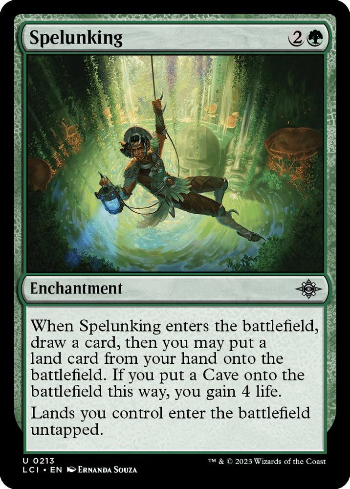 Spelunking 213 (The Lost Caverns of Ixalan) 