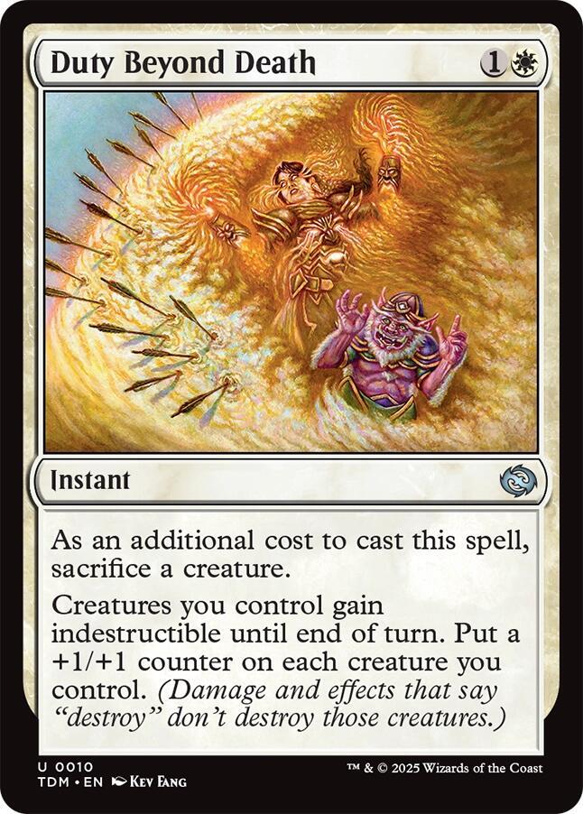 Duty Beyond Death 10 (Tarkir: Dragonstorm) 