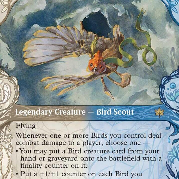 Kastral, the Windcrested 335 (Bloomburrow)  - Showcase Foil