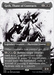 Geth, Thane of Contracts 306/271 (Phyrexia: All Will Be One)  - Borderless