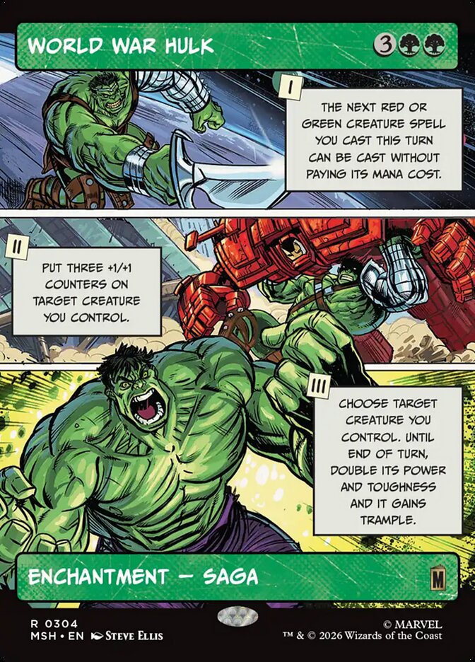 World War Hulk 304 (Marvel Super Heroes)  - Showcase
