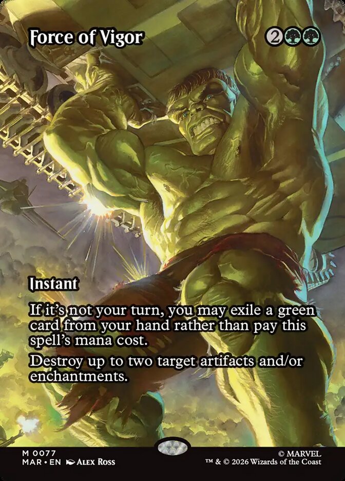 Force of Vigor 77 (Marvel Universe Eternal-Legal)  - Borderless