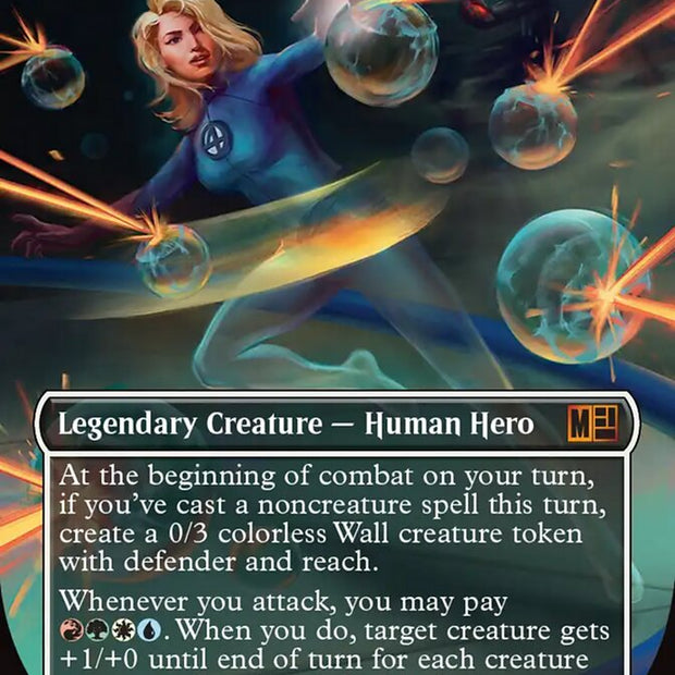 Invisible Woman 1 (Commander: Marvel Super Heroes)  - Borderless