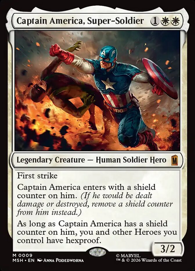 Captain America, Super-Soldier 9 (Marvel Super Heroes) 