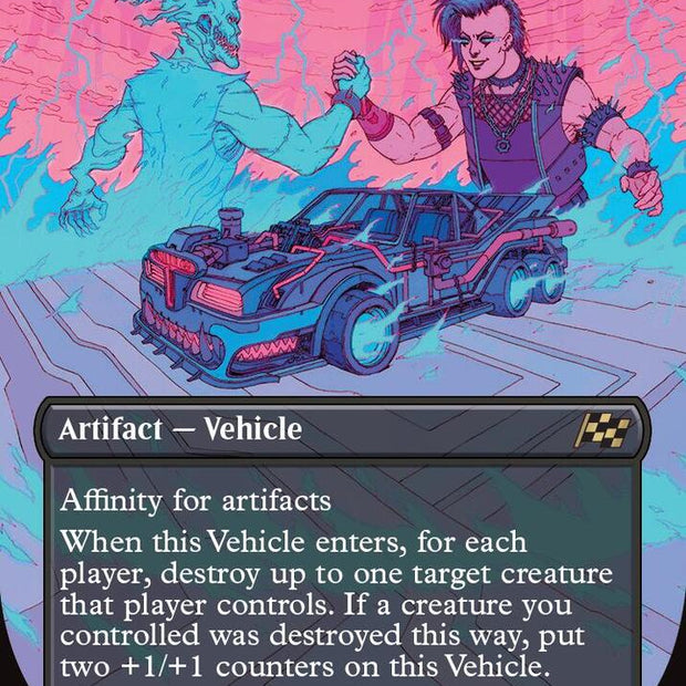 Demonic Junker 307/291 (Aetherdrift)  - Borderless
