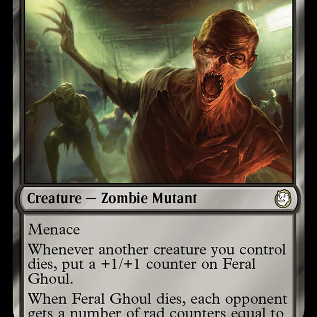 Feral Ghoul 44/326 (Universes Beyond: Fallout)  - Foil
