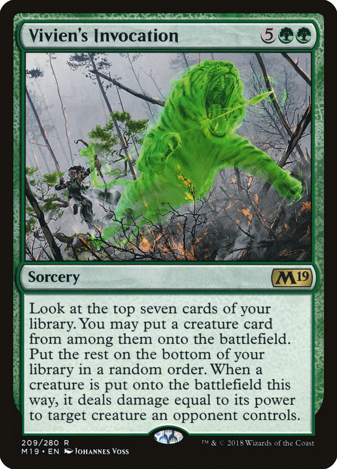 Vivien's Invocation 209 (Core Set 2019) 