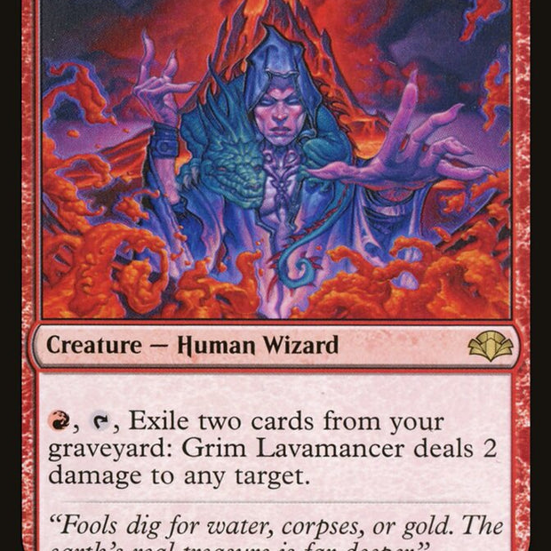 Grim Lavamancer 126/261 (Dominaria Remastered) 