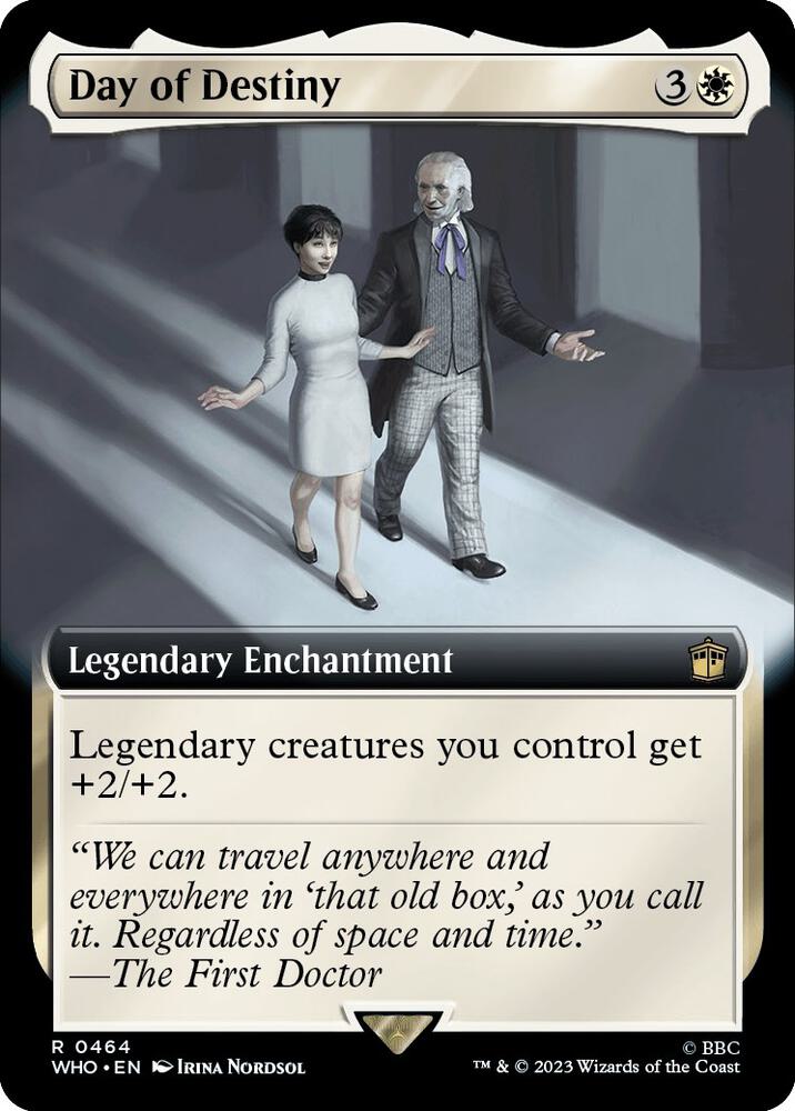 Day of Destiny 464/331 (Universes Beyond: Doctor Who)  - Extended Art Foil