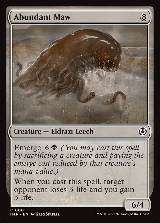 Abundant Maw 1/287 (Innistrad Remastered) 