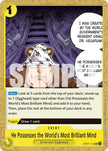 He Possesses the World's Most Brilliant Mind (Reprint) OP07-114 (Premium Booster -The Best- Vol. 2) 