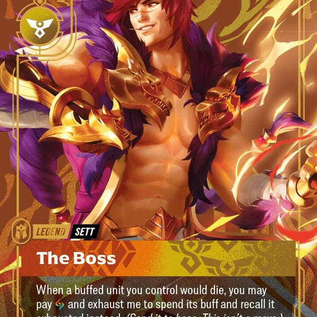 Sett - The Boss 269/298 (Origins)  - Foil