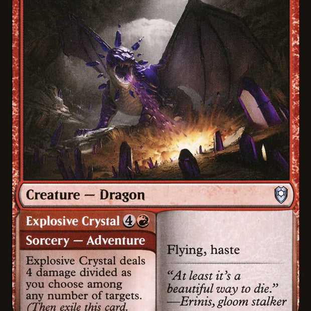 Amethyst Dragon // Explosive Crystal 160 (Commander Legends: Battle for Baldur's Gate) 