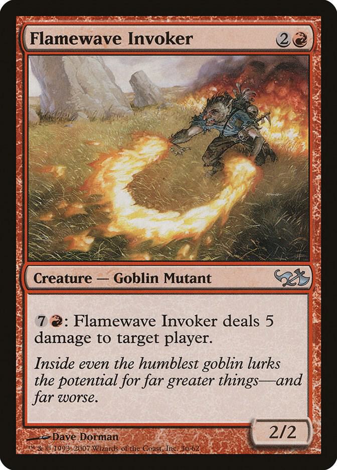 Flamewave Invoker 36/62 (Duel Decks: Elves vs. Goblins) 