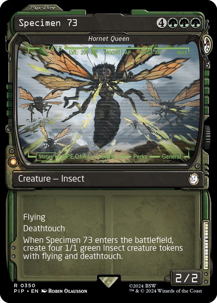 Specimen 73 - Hornet Queen 350/1076 (Universes Beyond: Fallout) 