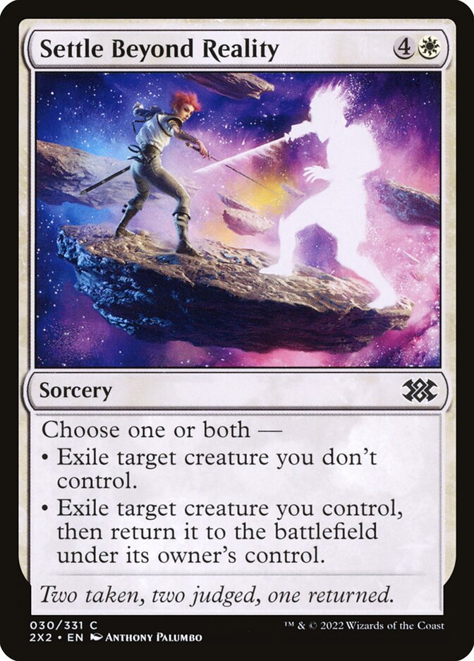 Settle Beyond Reality 30/331 (Double Masters 2022) 