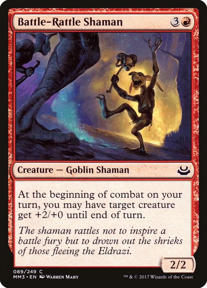 Battle-Rattle Shaman 89/249 (Modern Masters 2017)  - Foil