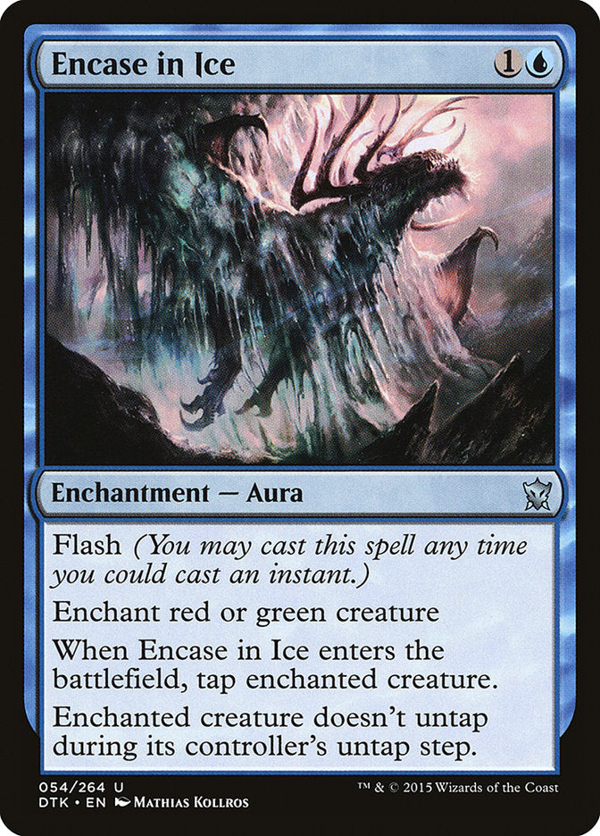Encase in Ice 54/264 (Dragons of Tarkir) 