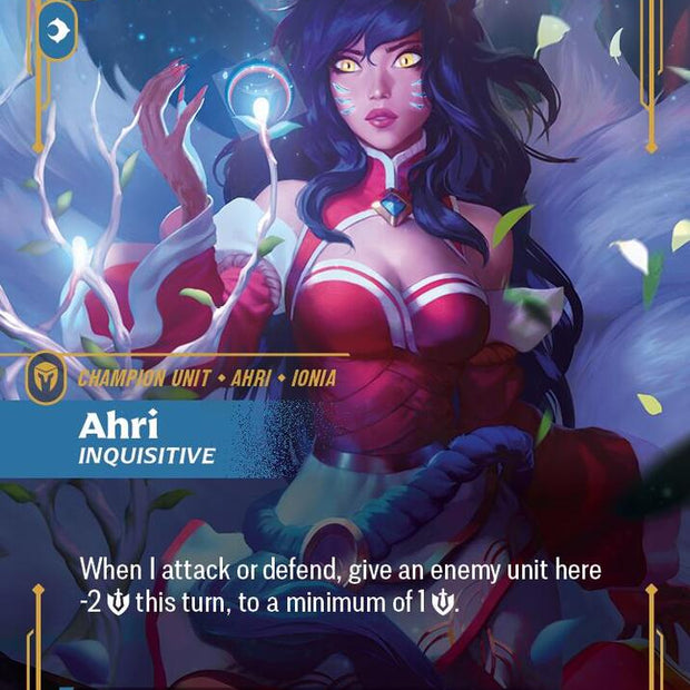 Ahri Inquisitive (Origins)  - Foil