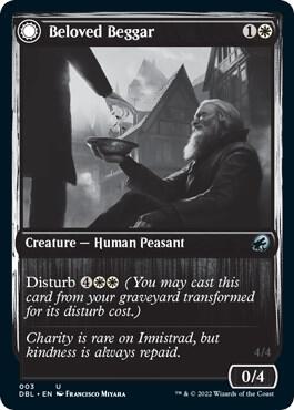 Beloved Beggar 3/534 (Innistrad: Double Feature) 