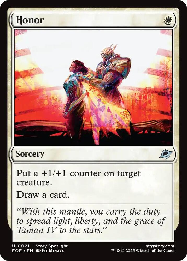 Honor 21/276 (Edge of Eternities) 