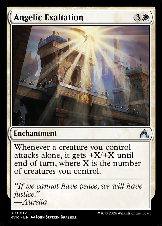 Angelic Exaltation 2/291 (Ravnica Remastered) 