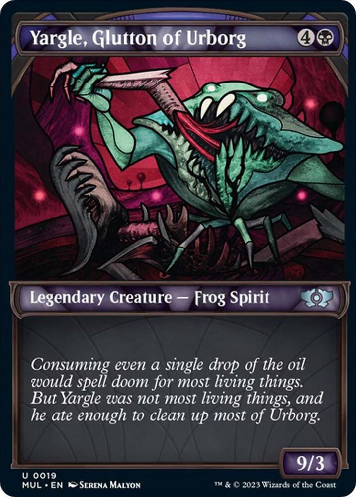 Yargle, Glutton of Urborg 19/65 (March of the Machine: Multiverse Legends)  - Showcase