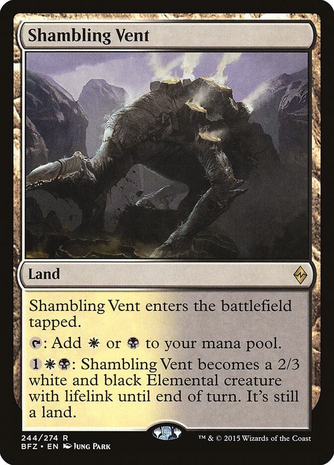 Shambling Vent 244/274 (Battle for Zendikar) 