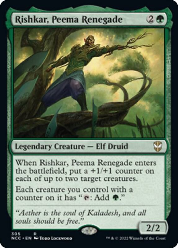 Rishkar Peema Renegade 305/93 (Commander: Streets of New Capenna) 