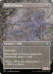 Wall of Omens Borderless 344/331 (Double Masters 2022)  - Foil