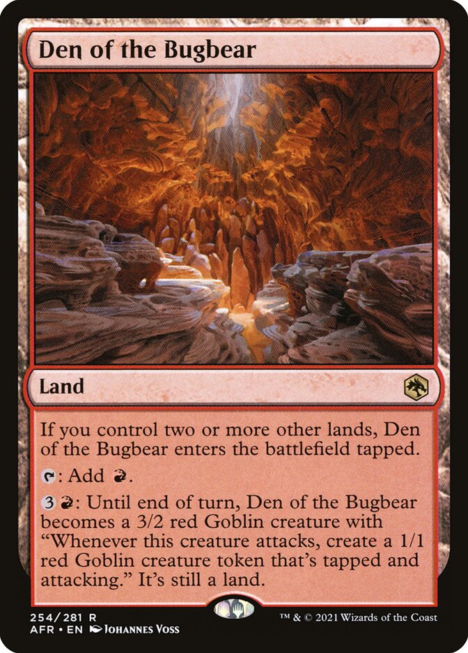 Den of the Bugbear 254/281 (Adventures in the Forgotten Realms) 