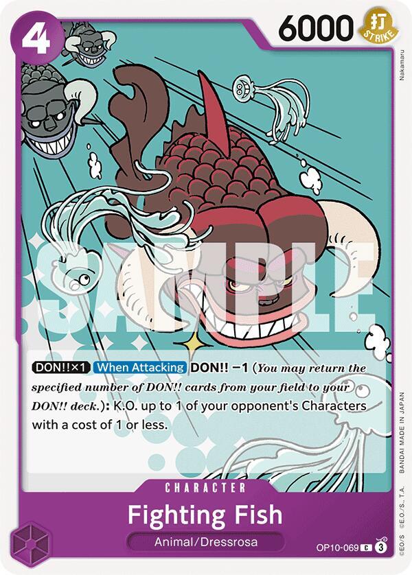 Fighting Fish OP10-069 (Royal Blood) 